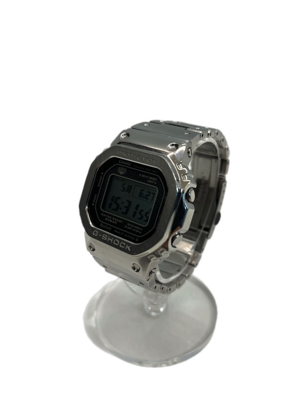 ジーショック G-SHOCK カシオ CASIO スクエアデザイン FULL METAL フルメタル 電波ソーラー デジタル GMW-B5000 メンズ腕時計101watch-94 28,600円