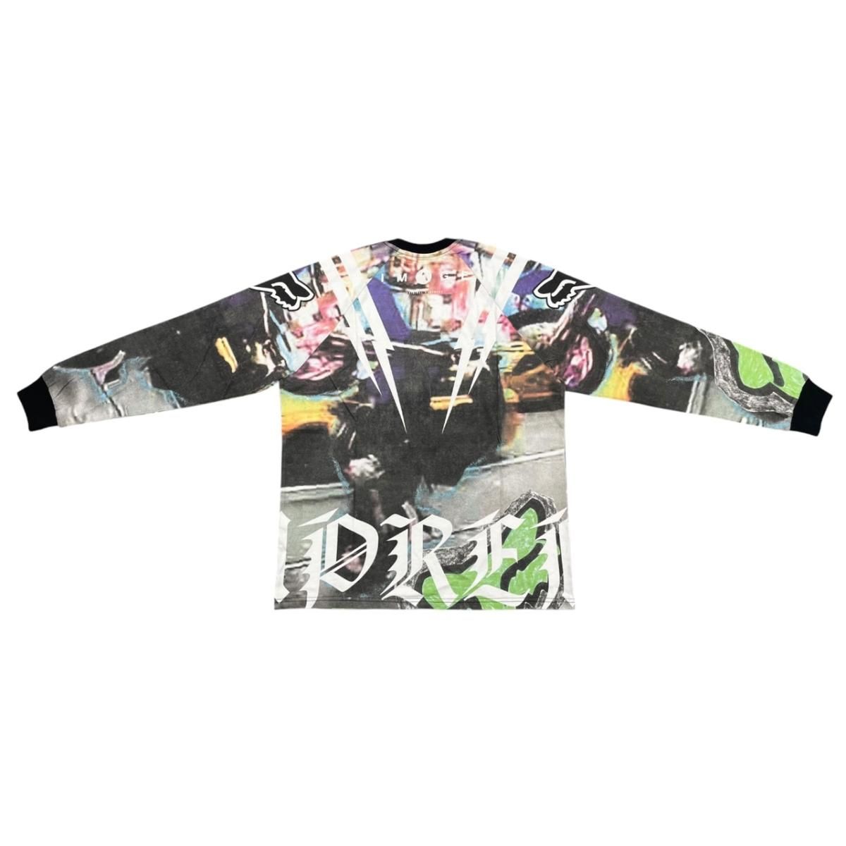 ☆シュプリーム×フォックスレーシングコラボ 長袖Tシャツ L/S トップ S