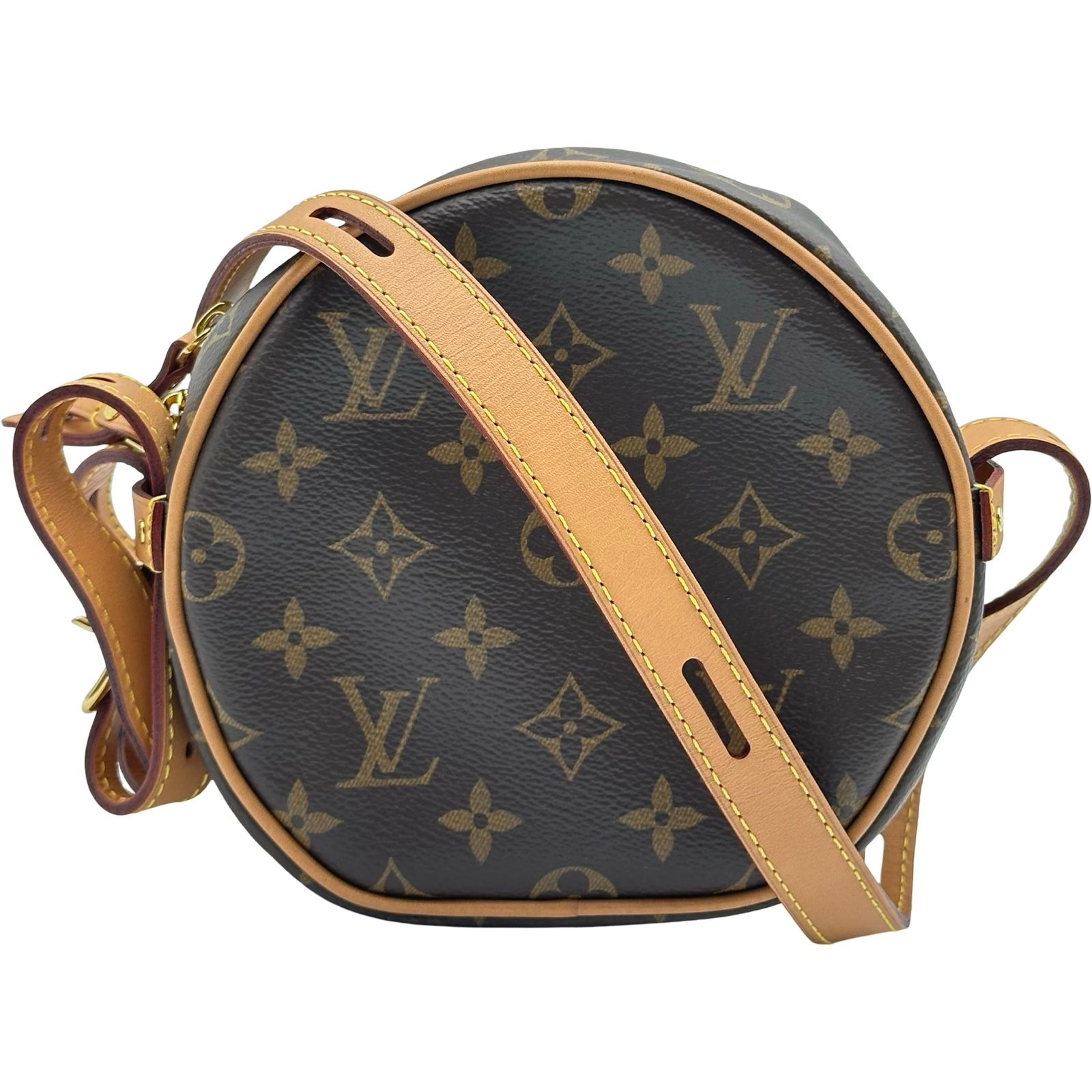 ルイ・ヴィトン LOUIS VUITTON ポワット・シャポース・スープスPM M45149 ブラウン モノグラムキャンバス レディース ショルダーバッグ