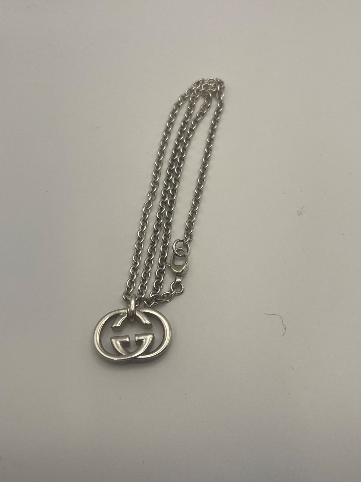 グッチ ネックレス インターロッキングG チェーンネックレス ユニセックス GUCCI 中古 10,140円