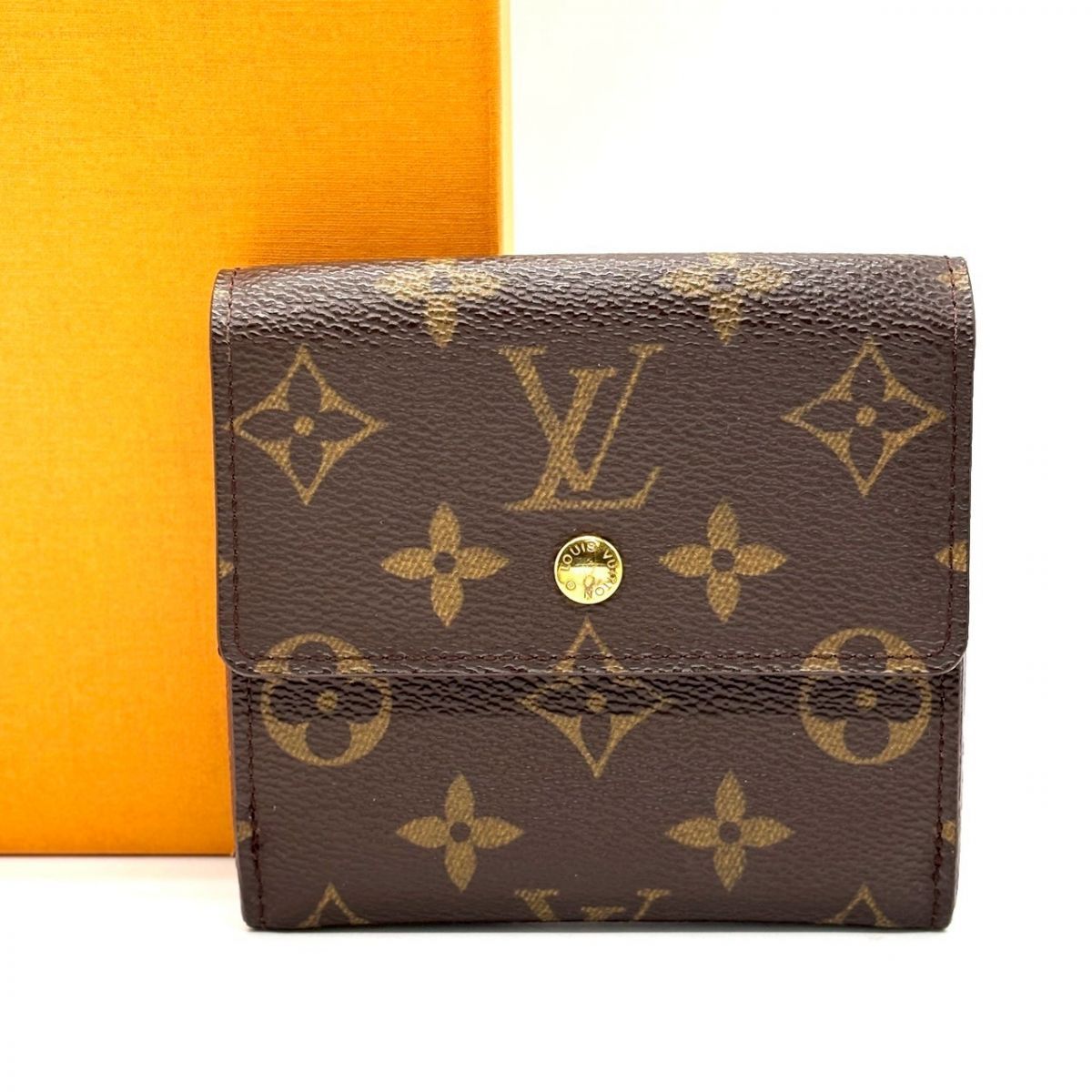 小さく整え、品を持つ】 LOUIS VUITTON モノグラム エリーズ Wホック