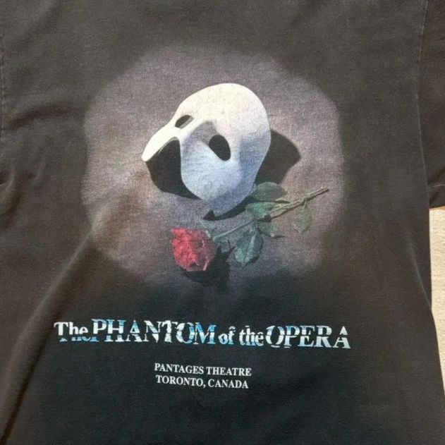 2000年代 The Phantom of the Opera オペラ座の怪人 Tシャツ Mサイズ Tultex