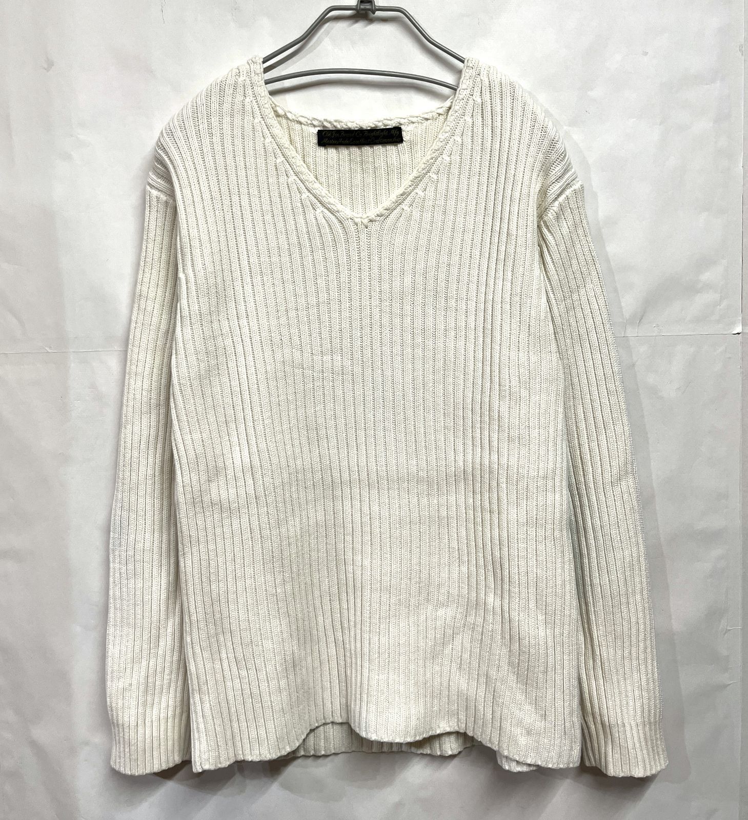 OLD JOE BRAND|オールドジョー コットン リブ編み ニット