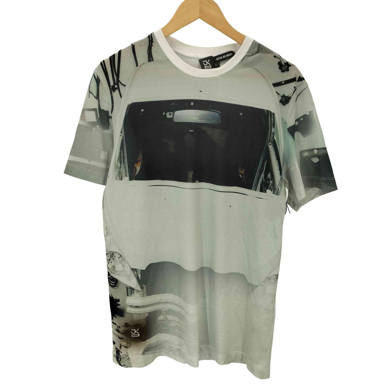 アントンベリンスキー anton belinskiy 25SS グラフィック プリント S/S メッシュ ゲームシャツ Tシャツ メンズ import：S