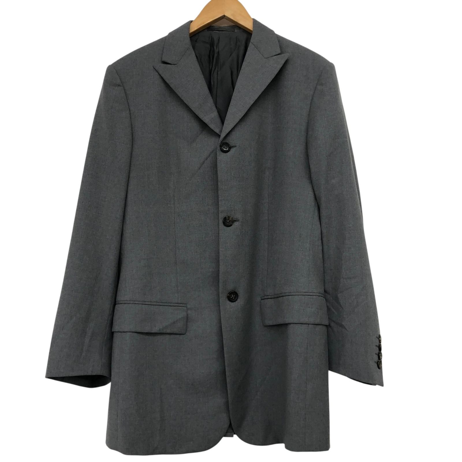 JIL SANDER/ジルサンダー/テーラードジャケット/グレー/サイズ46/メンズ/RS1819