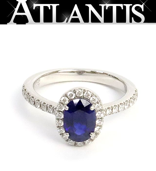 専用JQ52★高級 ブルーダイヤモンド0.5ct pt950 パヴェ リング 広尾店】 地金 ブルーサファイア リング パヴェダイヤ S1.29 D0.29ct