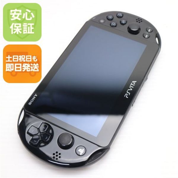 美品 PCH-2000 PS VITA ブラック 即日発送 game SONY PlayStation 本体 土日祝発送OK 06000