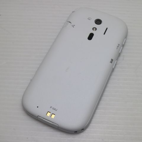 中古 F-04J らくらくスマートフォン4 ホワイト 即日発送 スマホ DoCoMo