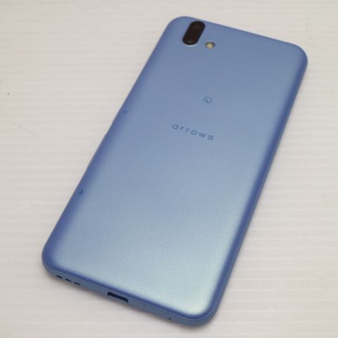 超美品 801FJ arrows U ブルー スマホ 本体 白ロム 土日祝発送OK 06000