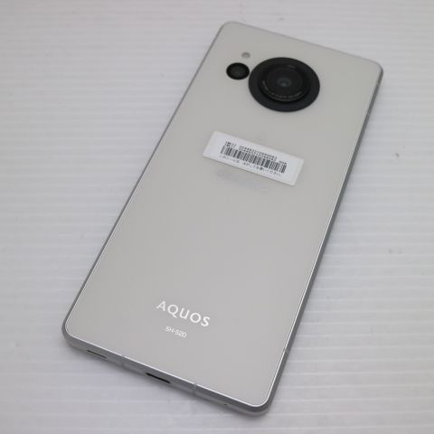 新品同様 SH-52D AQUOS R8 クリーム DoCoMo スマホ SHARP 即日発送