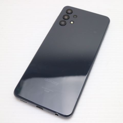 超美品 Galaxy A32 5G SCG08 オーサムブラック 本体 即日発送 土日祝