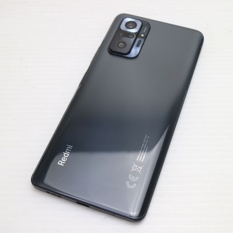 Xiaomi Redmi Note 10 Pro オニキスグレー SIMフリー 新品同様 SIMフリー Redmi Note 10 Pro オニキスグレー 白ロム 本体