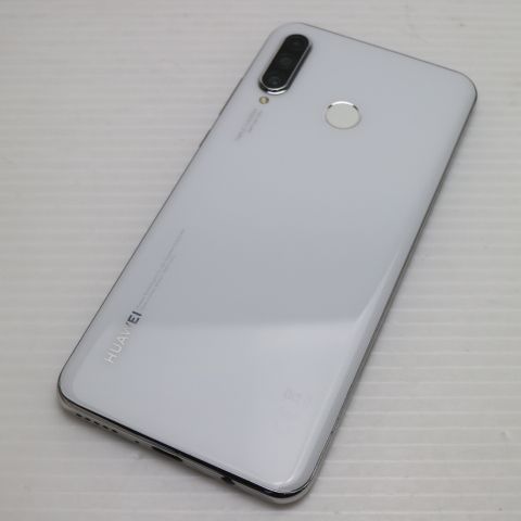 超美品 SIMフリー HUAWEI P30 lite パールホワイト スマホ 本体 白ロム