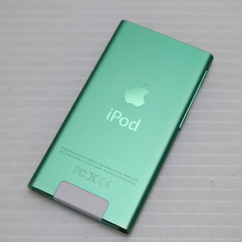 新品同様 iPod nano 第7世代 16GB グリーン 即日発送 MD478J/A MD478J
