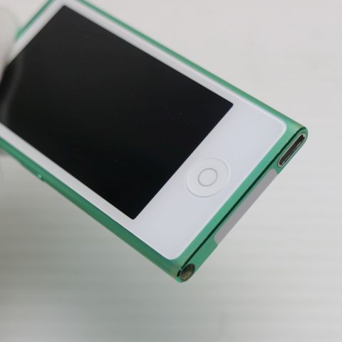 新品同様 iPod nano 第7世代 16GB グリーン 即日発送 MD478J/A MD478J