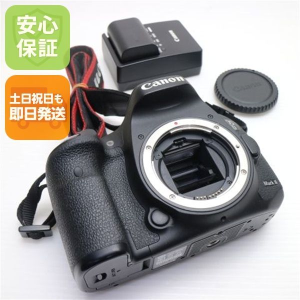 超美品 EOS 7D Mark II ブラック 即日発送 一眼レフ Canon 本体 土日祝発送OK 06000
