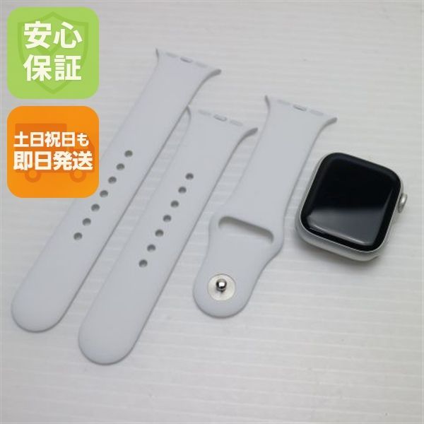新品同様 Apple Watch Series8 41mm GPS シルバー スマホ 土日祝発送 即日発送 06000 17,928円