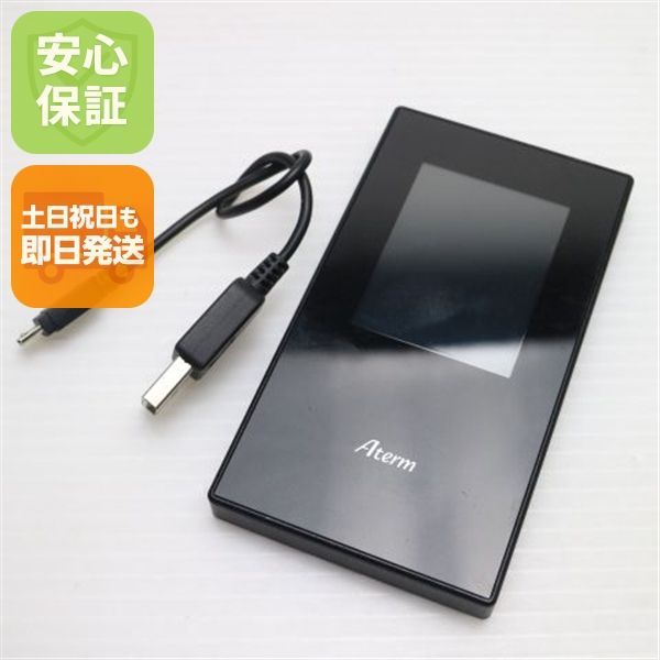 美品 Aterm MR05LN PA-MR05LN ブラック 白ロム モバイルWiFiルーター NEC 土日祝発送OK 06000