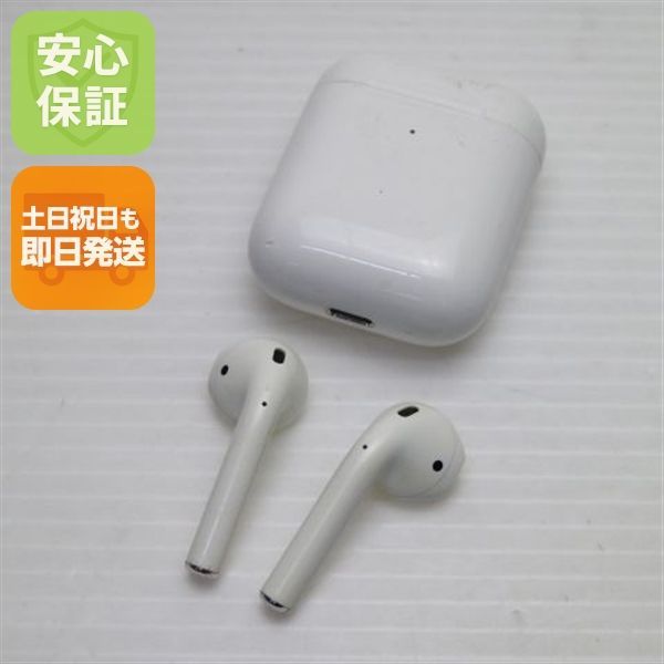 良品中古 Airpods 第2世代 ホワイト 中古 即日発送 Apple 土日祝発送OK
