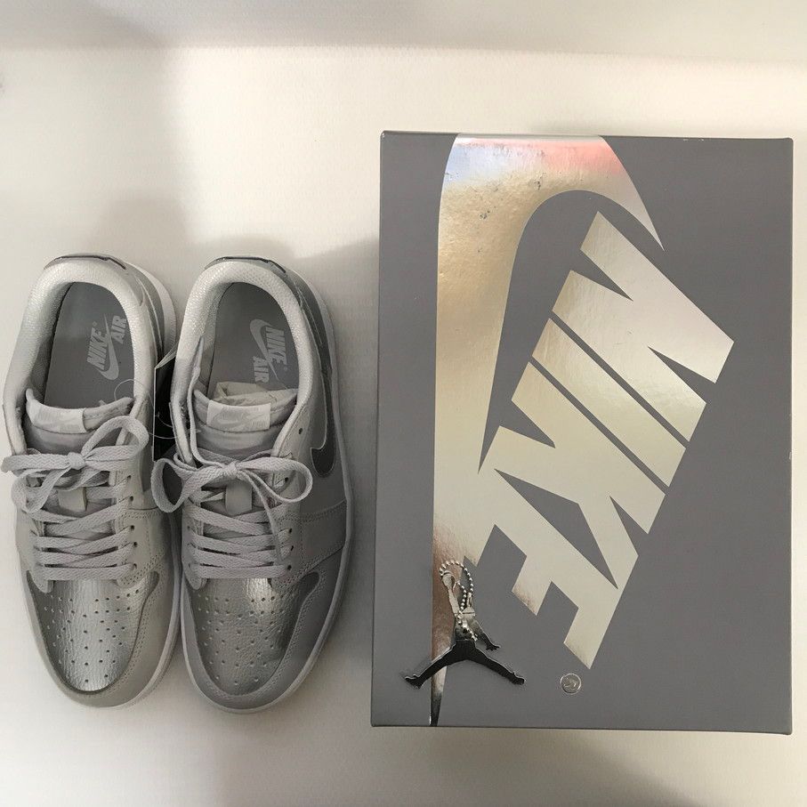 NIKE AIR JORDAN 1 RETRO LOW OG SILVER ナイキ エアジョーダン1 レトロローOG シルバー【F1518-004】 NIKE AIR JORDAN 1 RETRO LOW OG SILVER ナイキ エアジョーダン1