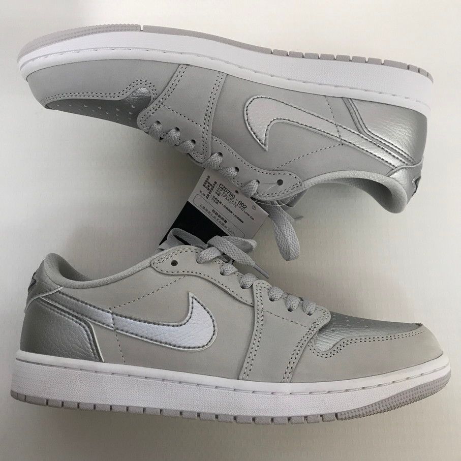 NIKE AIR JORDAN 1 RETRO LOW OG SILVER ナイキ エアジョーダン1