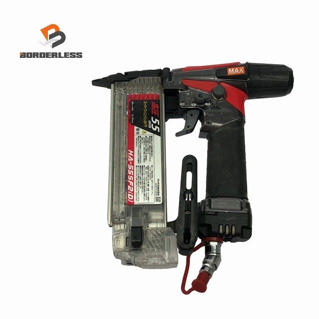 MAX HA-55SF2(D) スーパーフィニッシュネイラ 本体のみ【市川行徳店】【店頭取引限定】【中古】管理番号：IT65GJY0IG04 ☆中古品☆MAX マックス 55mm 高圧 スーパーフィニッシュネイラ HA