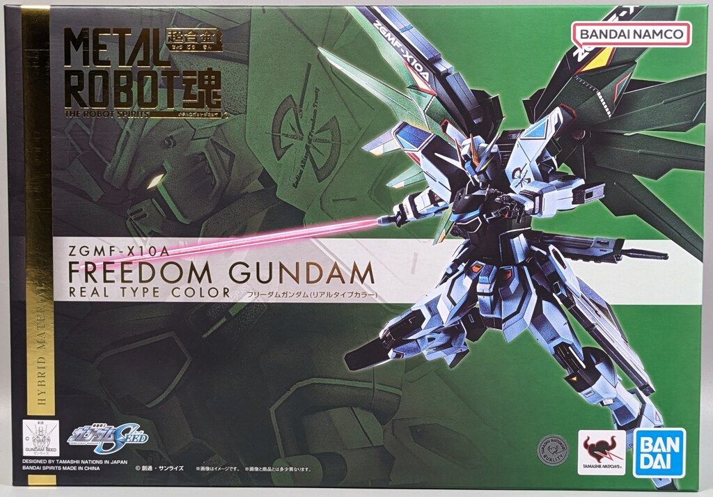 BANDAISPIRITS METAL ROBOT魂 機動戦士ガンダムSEED DESTINY フリーダムガンダム(リアルタイプカラー)