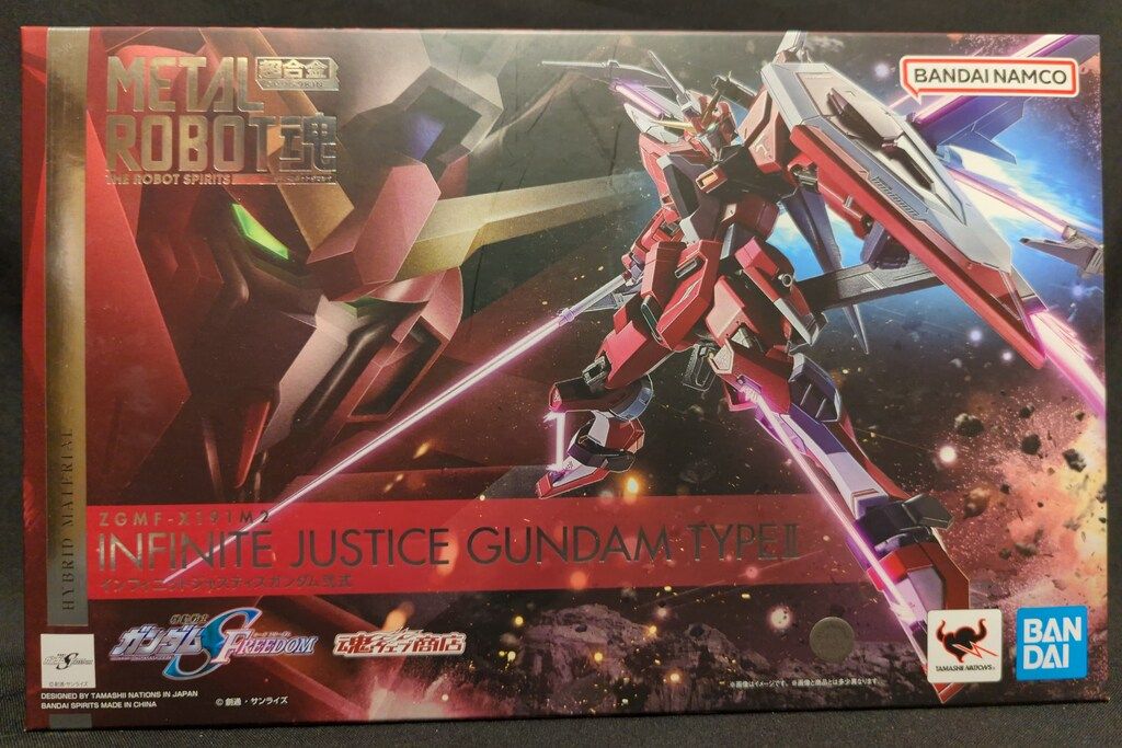 BANDAI SPIRITS METAL ROBOT魂 <SIDE MS> 機動戦士ガンダムSEED FREEDOM インフィニットジャスティスガンダム弐式