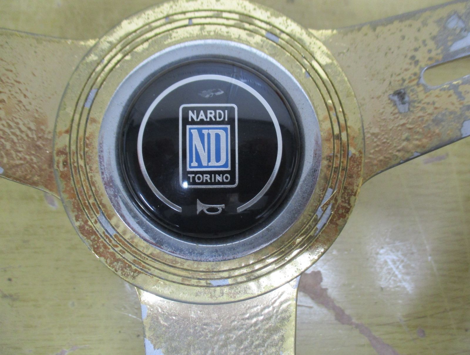 C139 NARDI TORINO ナルディ ウッドステアリング ハンドル 直径約36 