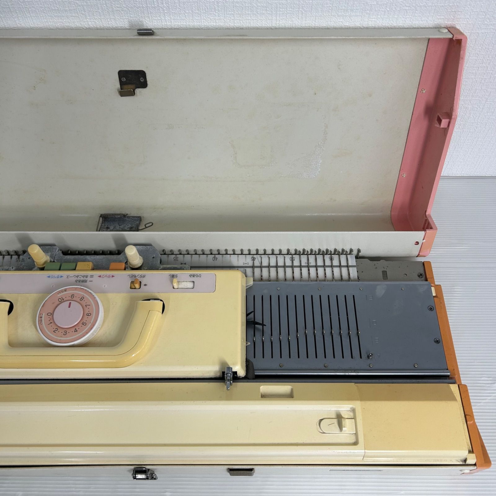 現状品 編み機 ブラザー PUNCH9 KH-260 brother 中古 説明書付き 苫小牧西店 ☆編み機 ハンドクラフト 手芸 ☆brother ブラザー KH-260 PUNCH 9