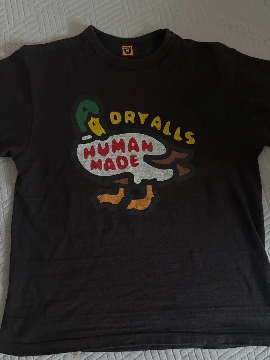 HUMAN MADE ダック グラフィック 半袖 Tシャツ ブラック XL