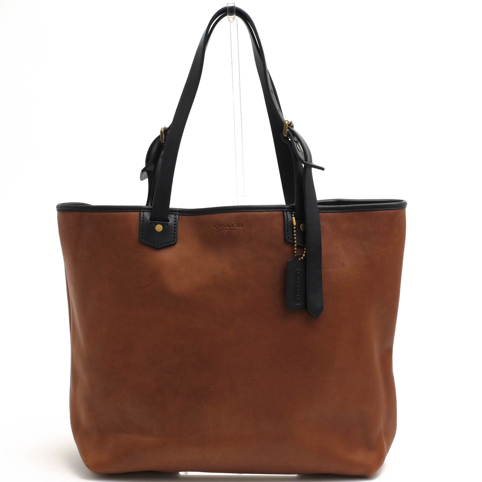 コーチ／COACH バッグ トートバッグ 鞄 ハンドバッグ メンズ 男性 男性用 レザー 革 本革 ブラウン 茶 71329 Bleeker Leather Small Hold All ブリーカー スモール ホールドオール 肩掛け ワンショルダーバッグ シ