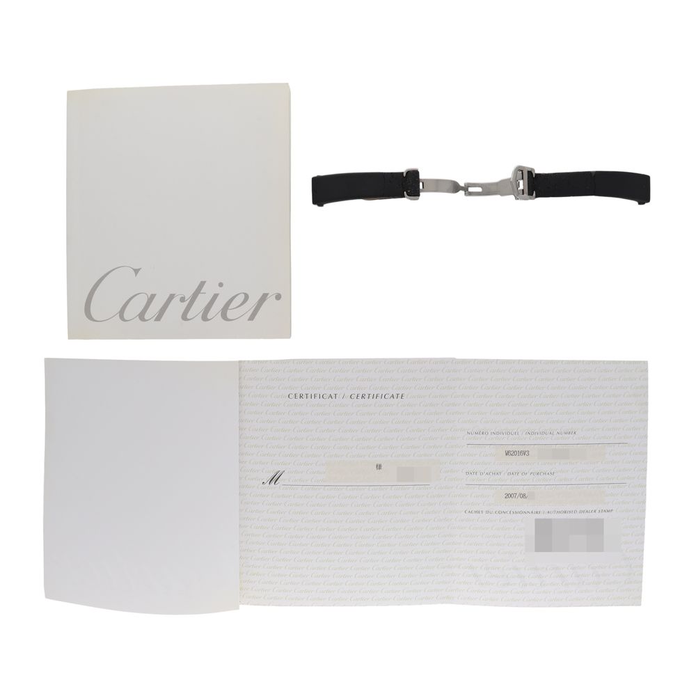 146630 CARTIER カルティエ W62016V3 シルバー ステンレス クオーツ