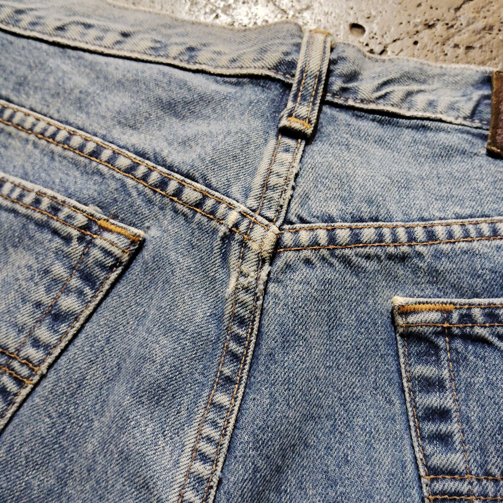 RRL ラルフローレン デニム　ヴィンテージ加工　USA製　W34×L34 RRL 90s USA製 デニムパンツ W36 L34 ダブルアールエル Ralph Lauren