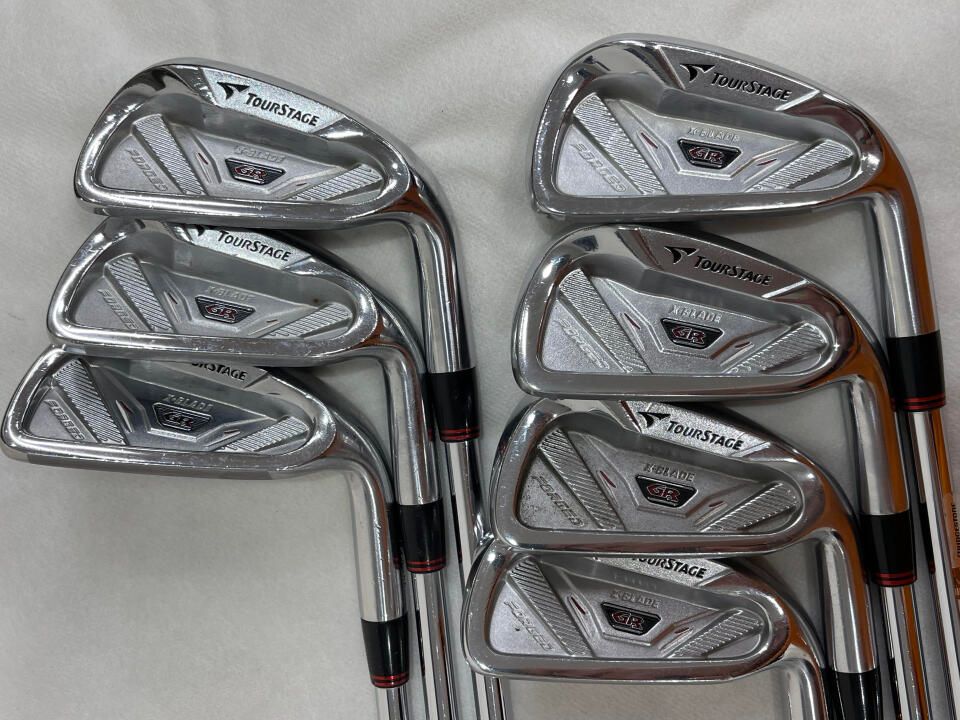 ブリヂストン　ツアーステージ X-BLADE GR FORGED (2012)　ダイナミックゴ－ルド　S200フレックス　アイアンセット　中古　ゴルフドゥ！倉敷笹沖店【最短即日発送】 13,537円