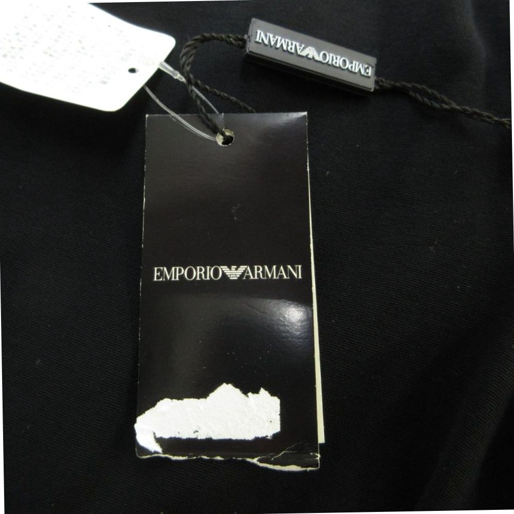 エンポリオアルマーニ EMPORIO ARMANI パンツ スウェット イージー 46 M 黒 ブラック /XZ ■GY19