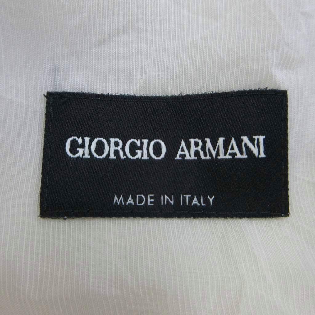 ジョルジオアルマーニ GIORGIO ARMANI ジレ ベスト 絹 シルク 48 ホワイトベージュ Vネック ノースリーブ /SH ■GY19 ジョルジオアルマーニ GIORGIO ARMANI ジレ ベスト 絹 シルク 48 ホワイトベージュ Vネック ノースリーブ /SH ■GY19
