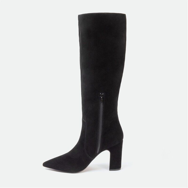 アイソウイットファースト レディース シューズ ブーツ・レインブーツ スエード ブーツ I Saw It First Saw It First KneeHigh Suede Boots Woman B