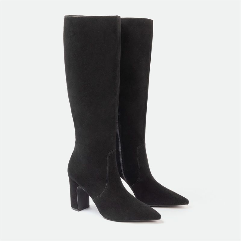 アイソウイットファースト レディース シューズ ブーツ・レインブーツ スエード ブーツ I Saw It First Saw It First KneeHigh Suede Boots Woman B