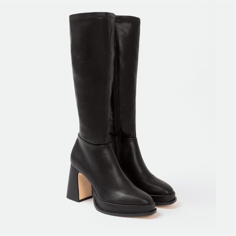 アイソウイットファースト レディース シューズ ブーツ・レインブーツ I Saw It First Saw It First KneeHigh Boots Woman Black ブラック
