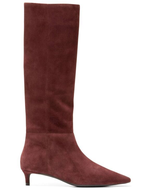 コールハーン レディース シューズ ブーツ・レインブーツ Cole Haan Womens GoToJanece Pointed Toe Dress Boots Madeira Brown Suede