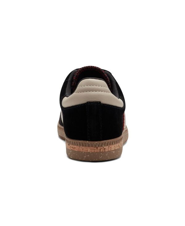 アース レディース シューズ スニーカー レース Earth Womens Penny Stripe LaceUp Sneakers Black ブラック