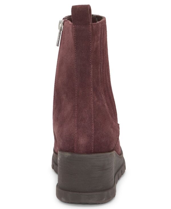 ラッキーブランド レディース シューズ ブーツ・レインブーツ Lucky Brand Womens Sondruh Gore Wedge Booties Winter Cherry Suede