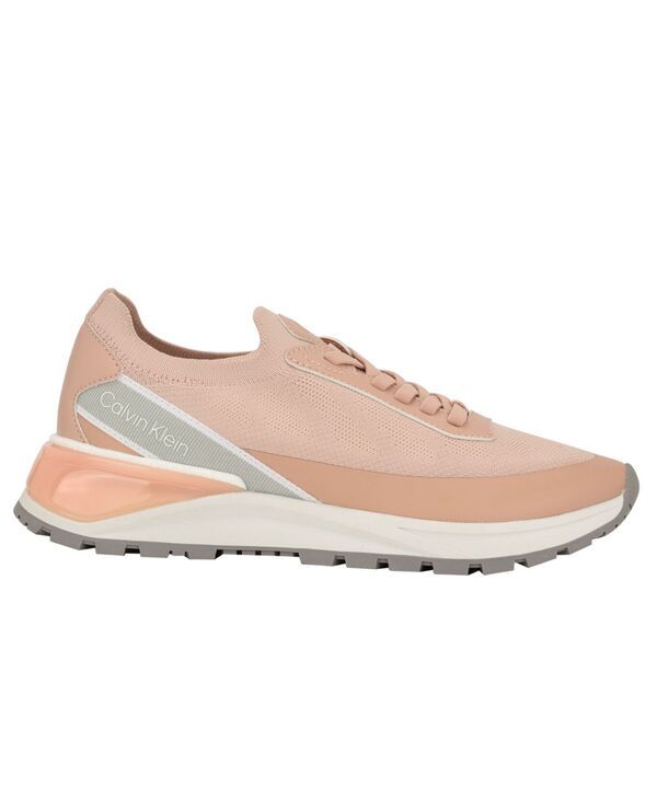 カルバンクライン レディース シューズ スニーカー ニット Calvin Klein Womens Geneo Lightweight Knit Sneakers Pink ピンク カルバンクライン レディース シューズ スニーカー ニット Calvin Klein Womens Geneo Lightweight Knit Sneakers Pink ピンク
