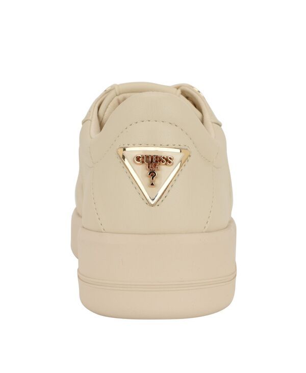 ゲス レディース シューズ スニーカー レース GUESS Womens Ronii Quattro G Peony Jacquard LaceUp Sneakers Light Natural Lo