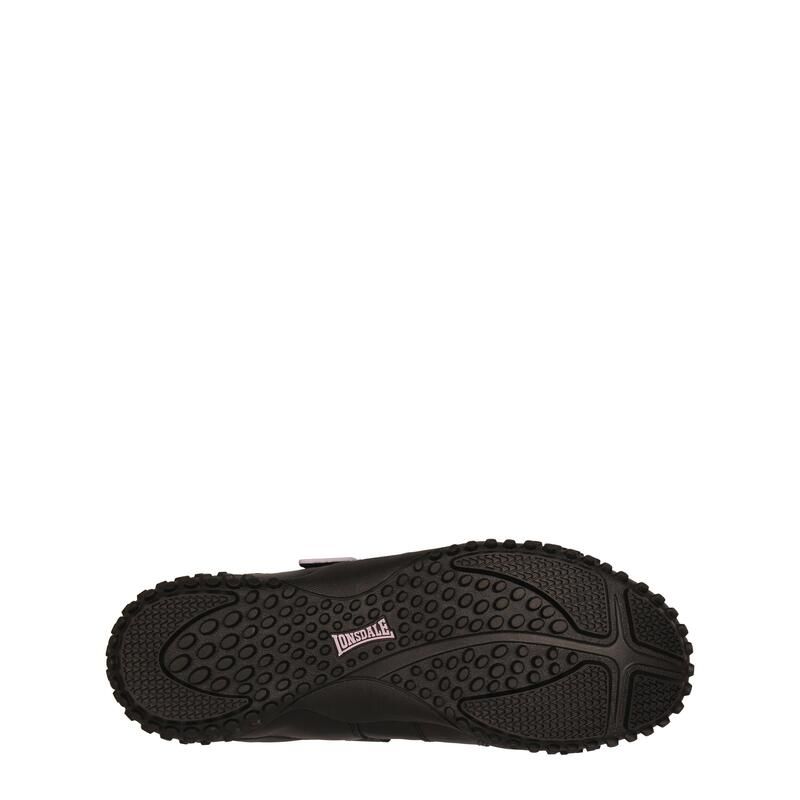 ロンズデール レディース シューズ スニーカー Lonsdale Fulham Ladies Trainers BlackLavender ブラック ロンズデール レディース シューズ スニーカー Lonsdale Fulham Ladies Trainers BlackLavender ブラック