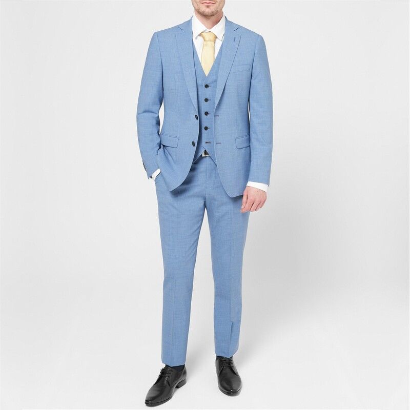 ウィズアウトプレジュデス メンズ アウター ジャケット・ブルゾン ジャケット Without Prejudice Light Blue Suit Jacket Light Blue ブルー