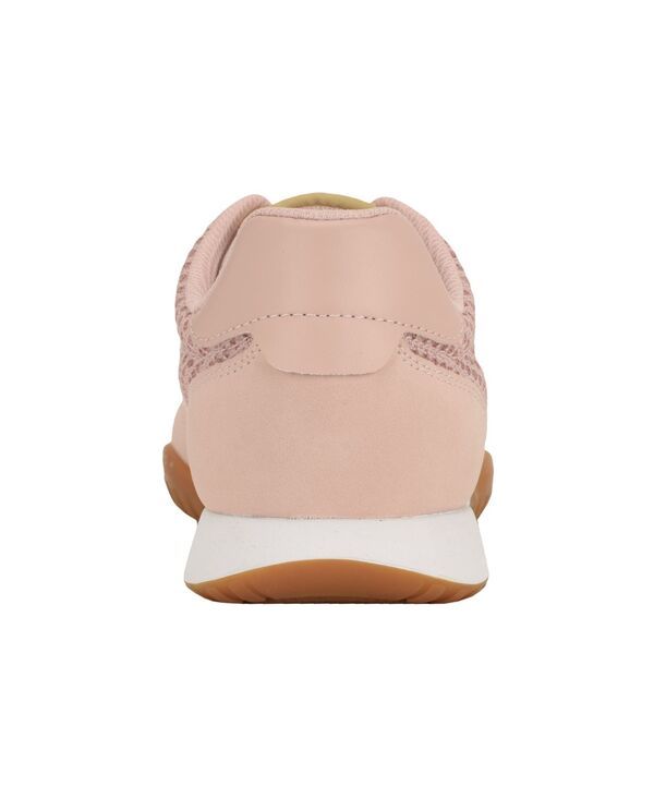 カルバンクライン レディース シューズ スニーカー レース Calvin Klein Womens Harllow LaceUp Sneakers Pink Mesh ピンク