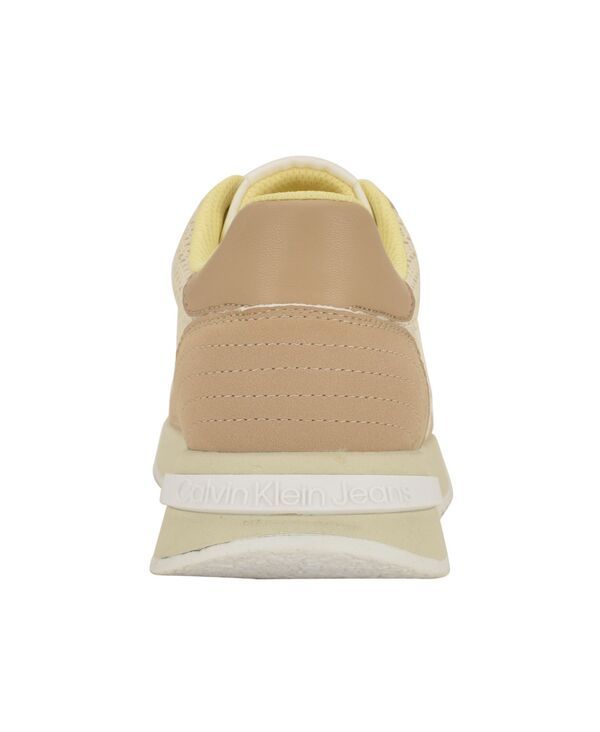 カルバンクライン レディース シューズ スニーカー レース Calvin Klein Womens Palimeround Toe LaceUp Sneakers Light NaturalBeige カルバンクライン レディース シューズ スニーカー レース Calvin Klein Womens Palimeround Toe LaceUp Sneakers Light NaturalBeige