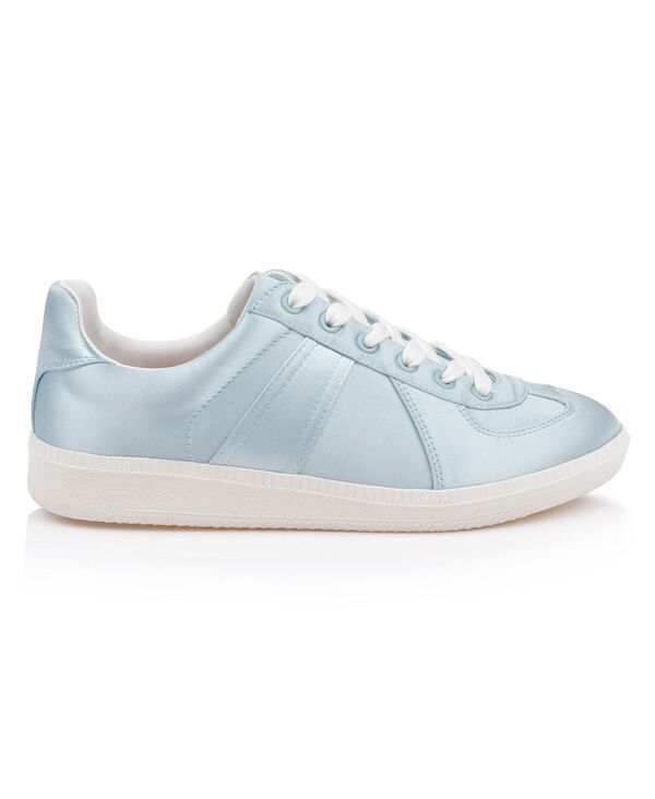 ジュウェルダグレイミシュカ レディース シューズ スニーカー Jewel Badgley Mischka Womens Imara Sneakers Mist Blue Satin ブルー ジュウェルダグレイミシュカ レディース シューズ スニーカー Jewel Badgley Mischka Womens Imara Sneakers Mist Blue Satin ブルー